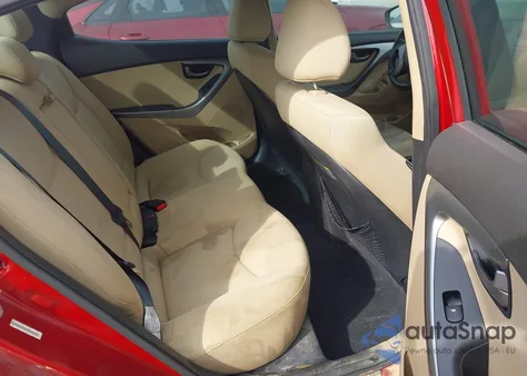 2013 Hyundai Elantra Gls z USA, uszkodzony, nr VIN KMHDH4AE4DU551070